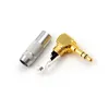 3,5 mm Jack 3 Pole Audio Plug Earphone Spleißadapter DIY HIFI STEREO Kopfhörer Lötdrahtanschluss 90 Grad Biegung Stecker
