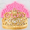 DIY Crown Silicone Baking Moulds Wedding Cupcake Topper Fondant Cake Decorating Tools Candy Jewelry Clay Chocolate Gumpaste Mould W1