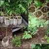 Andere tuinbenodigdheden Patio Lawn Home 100 PCS kinderdagverblijfpotten zaailing-raising tassen milieu niet-geweven stoffen drop levering 2021 fhgnc
