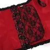 Bustiers Corsets Corset feminino e o excesso de excesso de bosque florais de renda com cintura cister vintage Sexy lingerie renascentista corsetbustiers