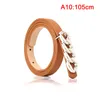 Belts Women Belt Alloy Chain Shape Buckle High Quality PU Leather 2022 Office Lady For Uniform Hip Wrap DressBelts