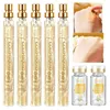 24K Gold Face Serum Active Collagen Silk Thread Moisturize Shrink Pores Brighten Improve Fine Lines Lifting Firming Face Essence