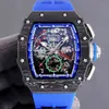 Herrklockor Designer Watches Movement Watches Leisure Business Richa Mechanical Watches Men's Gift Ei6d