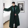 Hommes Trench-Coats Homme Streetwear Vintage Mode Casual Coupe-Vent Veste Pardessus Hommes Faux Laine D'agneau Épais Long Manteau Survêtement1