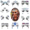 Rhinestone Festival Face Jewels Adesivo Fake Tattoo Stickers Body Glitter Tattoos Gems Flash for Music Festival Party Makeup DHL