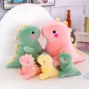 Маленькие кукол Dinosaur Plush Toys милые тусклые куклы Dragon Dolls Sleep с подушками оптом