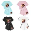 Encanto Mirabel Cosplay Kostüme T-shirt rock Tasche Sets Phantasie Kinder Geburtstag Karneval Party Kleidung 2 stücke Pyjamas Anzug 220714