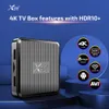 X98Q TV Box Android 11 Amlogic S905W2 RAM 2G ROM ROM 16GB دعم H.265 AV1 Dual WiFi YouTube Media Player Set Top Box X96Q