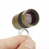 Taktiska scopes Monokulärt teleskop det mest mini 2.5x17.5mm Agent Ultra Miniature Finger Buckle Handheld Telescope for Hunting Tourism