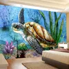 Tapestry Psychedelic Animal Whale Wolf Turtle Carpet Wall Hanging Mushroom Tree