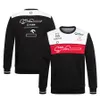 Uniforme officiel de l'équipe F1, combinaison de course pour hommes, manteau pull personnalisé