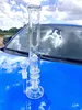 2022 16 pouces 40 cm Pipe à eau en verre clair Bong Hookah Pipes Jelly Fish Filtre Percolateur Tabac Fumer Bubbler Fumer Bongs Bouteilles Dab Rig Entrepôt Local