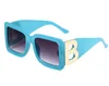 Солнцезащитные очки Мода Большой Прямоугольник Логотип Женщины Мужчины Бренд Дизайн Дамы Узкие Открытый Магазины Негабаритных Ретро Оттенок 2023