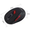 Wireless Gaming Mouse Mice Adjustable 2400 DPI with 6 Buttons Computer Ergonomic Optical Office for Laptop PC