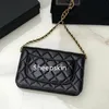 7a Top Designer Women's Bags Handbags Classic Fashion WOC Wealth Leather Wallet Caviar Shoulder Chain Bag Bag Original grossist Present Full Package