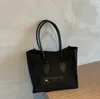 Sac à bandoulière en toile de grande capacité pour femmes sacs à provisions mode fourre-tout sacs à main luxe