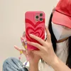 Designers phone case rose red gradient love iPhone cases 7plus case XS Max Bracelet 12 soft casess 11pro