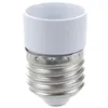 Basi per portalampade 100pcs E27 Spina maschio a E14 Adattatore per conversione di base per presa femmina Convertitore per lampadina a LED BaseLamp