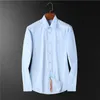 2022 Designers Mens Drail Shirts Business Fashion Casual Shirt Brands Men Spring Slim Fit Shirts Chemises de Marque Pour Hommes M-4XL #29