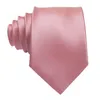 Laço laços de ouro rosa de seda sólida gravata de casamento para homens mannise clipe de flor de flor de flor de galheta de moda