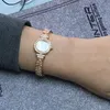 Armbandsur tjej student titta på guld silver armband rose små modekorekor 2022 stålband