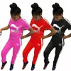 Femmes 2 pièces Designer Tracksuits de piste broderie 2022 Summer Pantesuits Pantalons Cotton T-shirt Pantal