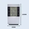 Digitales kabelloses LCD-Thermometer, Hygrometer, Temperaturinstrumente, elektronisches Innentemperatur- und Luftfeuchtigkeitsmessgerät, Uhr, Wetterstation