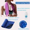 Cushion/Decorative Pillow 16 Pcs Cooling Towel Soft Breathable Ice Sports Absorbent Fast Drying Towels, 6 30 X 90Cm & 10 80Cm