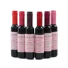 Sexy Liquid Lip Bloss Imperproof Wine Red Bottle Forme Lips Tint Tint Femmes Batom Maquillage Lipgloss Cosmetic Tool