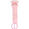 금붕어 여성 진동기 가짜 부드러운 부드러운 두꺼운 사실적인 음경 악기 Dirudo 성인 항문 Sinta Plug Woman Slut Dildo Toy Rod