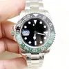 ST9 Watch Goes Destro Black Green Bezel Ceramic Automatic Mechanical Rostly Steel Big Streaker Sapphire Glass 40mm Men Watc