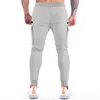 Men's Pants Men Joggers Casual Gym Cotton Cloth BreathableTrousers Multi-Pocket Cargo Foot Mouth Skinny Sweatpants MaleMen's Drak22