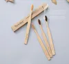 Bamboo Toothbrush Soft Nylon Capitellum Toothbrush With Box Packaging Oral Hygiene Whitening Toothbrushes