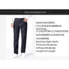 Varumärkesmode jeans för män Autumn Mid Straight Business Jeans byxor Modal Solid Color Skinvänliga byxor Män Jeans CX220401