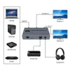 HDTV-Video-Splitter-Anschlüsse, 1 Eingang, 2 Ausgänge, HD-Splitter 1 x 2 für PS4 4K mit Audio-Extraktor, 3,5-Klinken-Switcher-Adapter