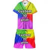 3D Custom Print Men Men Sets Sets Sets Lato krótkie spodnie dresowe Para ścieżki Bluza z głębi bluzy