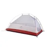 Naturehike Upgraded Cloud Up 1 Series Ultralight Outdoor 4 Season Double Layers 1 Person Waterproof Camping Tente de randonnée avec tapis H220419