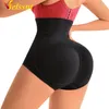 Velsut Womens Fake Ass Butt Lefter Pant Souewear Shapewear Hip Enhancer Booty Pad Push Up Underwear Butt Buttocks Body Shaper 220614