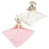 Decken Swaddling Baby Kinder Tröster Waschbare Decke Teddybär Weiche Glatte Spielzeug Plüsch Gefüllte R9JD