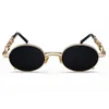 Sunglasses Fashion Style Metal Round Steampunk Men Retro Vintage Gothic Steam Punk Sun Glasses For Women Summer 2022Sunglasses231w