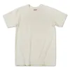 Bronson Hombres de peso pesado Ringe Ringspun Tubular Camiseta de manga corta Camiseta NECK Sports Basic Plain 220429