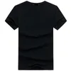 Faliza 6 st / mycket högkvalitativa mode T-shirts Casual Short Sleeve T-shirt för män Solid Bomull Tee Sommar Kläder 220408