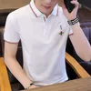 Camisa polo de algodão homens camisas de marca para macho acolhedor de manga curta verão moda colorida tees polos tshirt tops slim fit 220408