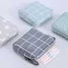 Carteiras Mulheres Mulheres Sanitárias Bolsa de Armazenamento de Bolsa de Armazenamento Pouca Towel Cosméticos Cotton Coin Burse Travel Organizerwallets Organizer Wallets