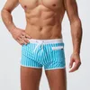 Underpants Brand Men's Swim Shorts Racing Swimsuit Man Swimming Trunks Briefs Breathable Swimwear Men Boxer Board ShortsUnderpants