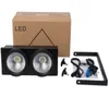 2Eyes 200W LED LED Blinder Light DMX Effect Effect Effect Cool and Dark Whit