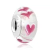 925 siver beads charms for pandora charm bracelets designer for women pink love petal butterfly heart zirconia beads suitable