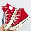 Top Garcons anni '70 Hi Play Scarpe casual in tela per bambini Classic Babys Nero Bianco Rosso Navy Giallo Vela Bambini Scarpe da ginnastica piatte per bambini Taglia 23-35