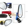 On Sale 7/8" 22mm 2022 New Motorcycle Rearview Mirrors Universial Moto Bike Aluminum Bar End Mirror Scooter Motocross Motorbike Handlebar Back Side Rearview Mirrors