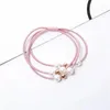 2022 Fashion Pearl Elastic Hair Bands multicamadas anel de cabelo de rabo de cavalo Bandas de borracha para mulheres acessórios para meninas B0529A18